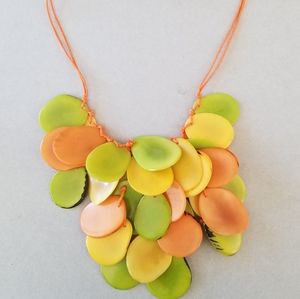 Tagua Lluvia Necklace